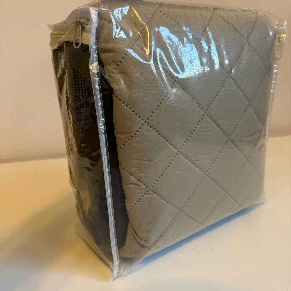 Easy Going Sofa Reversible Black/Tan Stretch Slipcovers With Anti Slip Foams